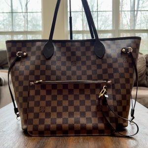 Louis Vuitton Neverfull MM in Damier Ebene
